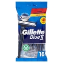 Gillette Blue II Rasoio da Uomo Usa e Getta a 2 Lame, 10 Rasoi